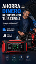 CARGADOR-REPARADOR DE BATERIAS PARA AUTO