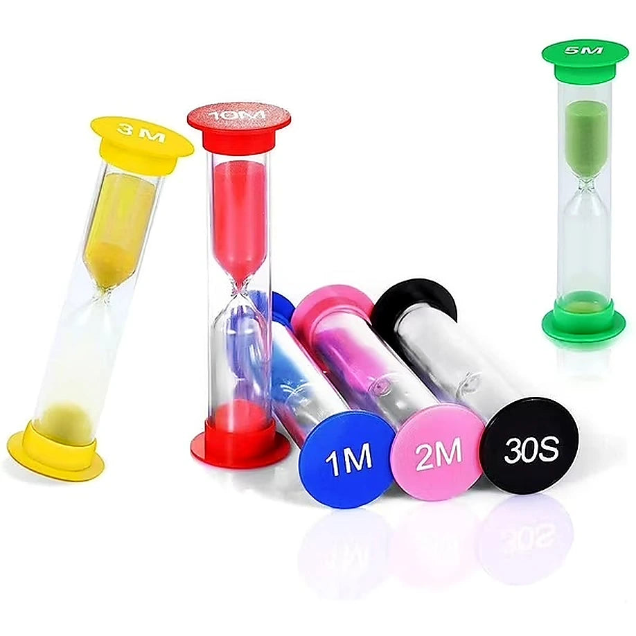 Set Tiempo Visual™ 6 Relojes de Arena para Niños